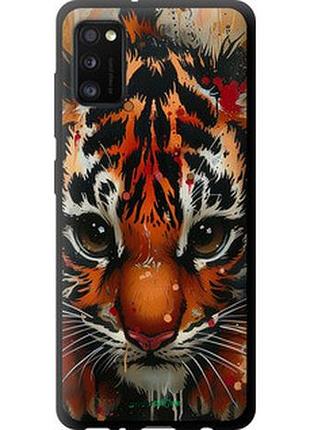 Чехол на samsung galaxy a41 a415f mini tiger "6052b-1886-2448"