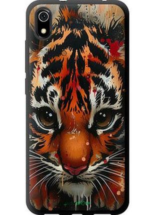 Чехол на xiaomi redmi 7a mini tiger "6052b-1716-2448"