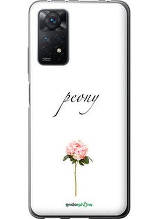 Чехол на xiaomi redmi note 12 pro пион "4366u-3019-2448"