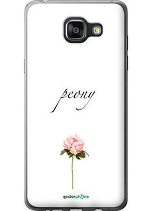 Чехол на samsung galaxy a5 (2016) a510f пион "4366u-158-2448"
