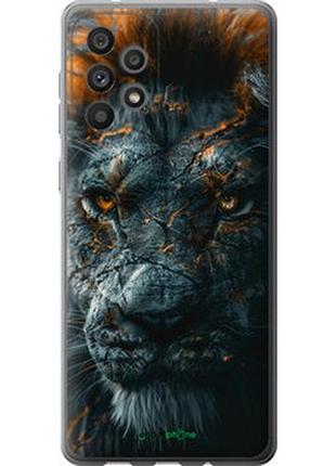 Чехол на samsung galaxy a73 a736b пламенный лев "6153u-2586-2448"