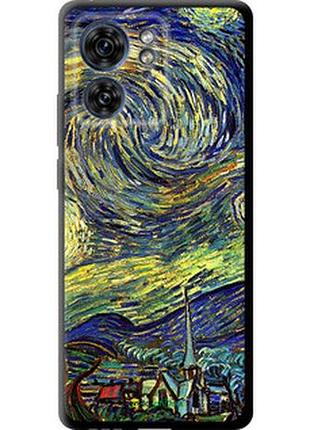 Чехол на motorola edge 40 винсент ван гог. звёздная ночь "163b-3335-2448"