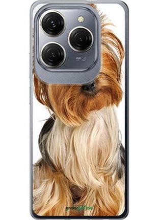 Чохол на tecno spark 20 pro йоркширський тер'єр із хвостиком "930u-3620-2448"