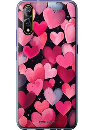 Чехол на vivo v17 neo сердечки 4 "5662t-1764-2448"