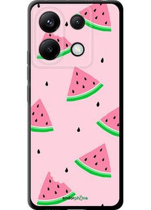 Чехол на xiaomi redmi note 13 pro 5g розовый арбуз "4314b-3392-2448"