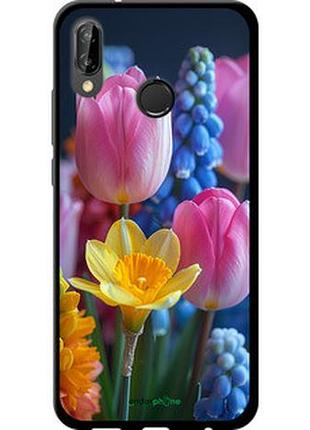 Чехол на huawei p20 lite весенние цветы "6058b-1410-2448"