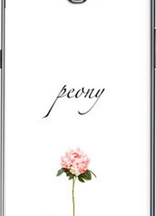 Чохол на samsung galaxy note 2 n7100 півонія "4366u-17-2448"