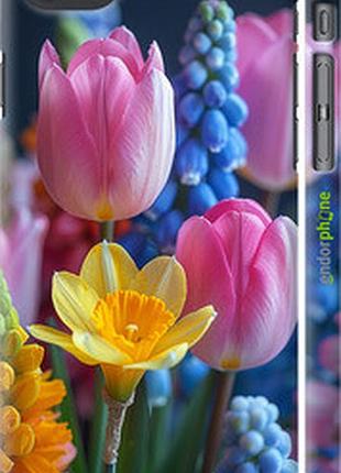 Чохол на iphone se 2022 весняні квіти "6058c-3737-2448"