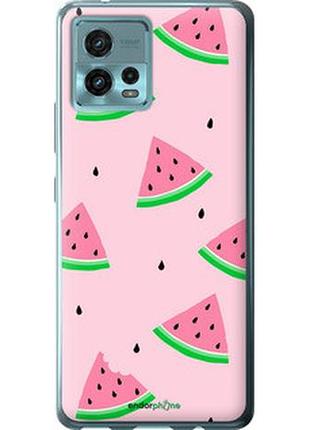 Чехол на motorola g72 розовый арбуз "4314u-2859-2448"