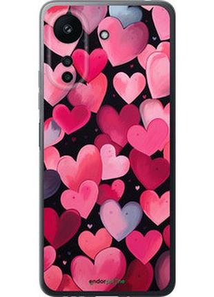 Чехол на xiaomi redmi 13c сердечки 4 "5662u-3410-2448"