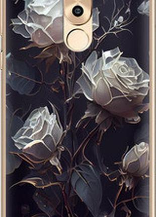 Чехол на huawei honor 6x розы 2 "5550u-460-2448"