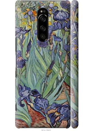Чохол на sony xperia xz4 вінсент ван гог. іриси "161m-1623-2448"