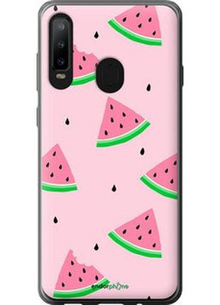 Чехол на samsung galaxy a8s розовый арбуз "4314u-1636-2448"