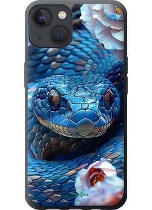 Чехол на iphone 13 blue snake "6079u-2374-2448"