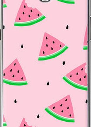 Чохол на samsung galaxy note 2 n7100 рожевий кавун "4314u-17-2448"