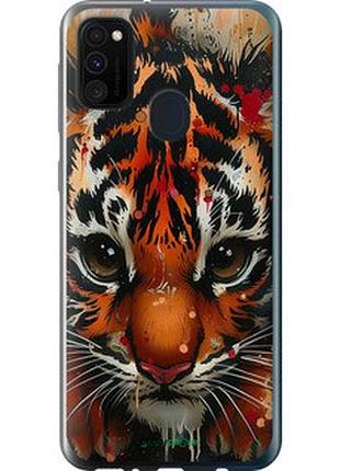 Чехол на samsung galaxy m21 m215f mini tiger "6052u-2016-2448"