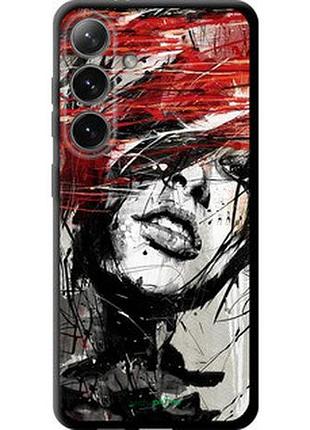 Чехол на samsung galaxy s24 лицо девушки "1162b-3390-2448"