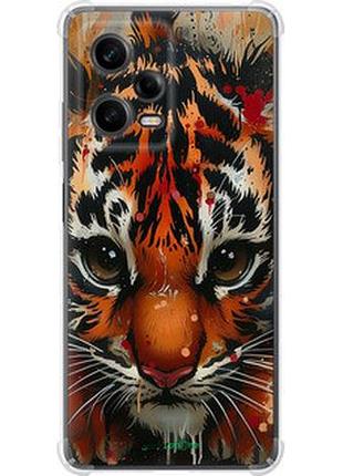Чехол на xiaomi redmi note 12 pro 5g mini tiger "6052sp-2932-2448"
