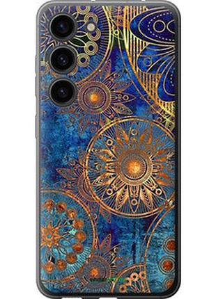 Чехол на samsung galaxy s23 золотой узор "678u-2907-2448"
