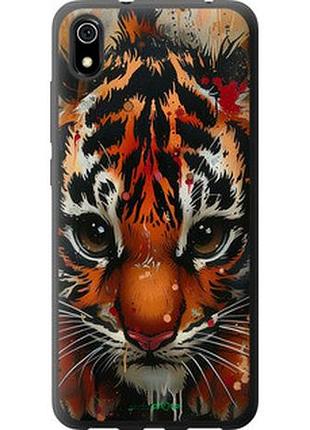 Чехол на xiaomi redmi 7a mini tiger "6052t-1716-2448"