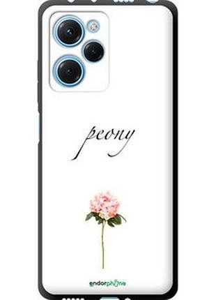 Чехол на xiaomi poco x5 pro 5g пион "4366b-3027-2448"