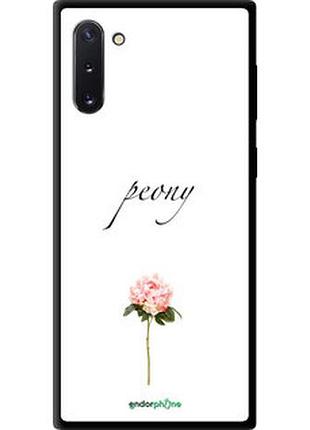 Чехол на samsung galaxy note 10 пион "4366b-1718-2448"
