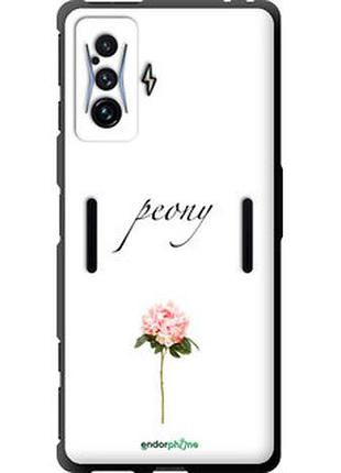 Чехол на xiaomi poco f4 gt пион "4366b-2958-2448"