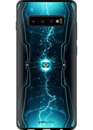 Чехол на samsung galaxy s10 plus молнии в цилиндре "120b-1649-2448"