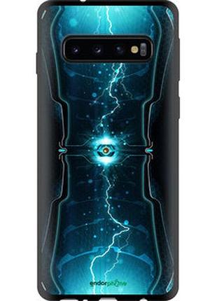 Чехол на samsung galaxy s10 молнии в цилиндре "120b-1640-2448"