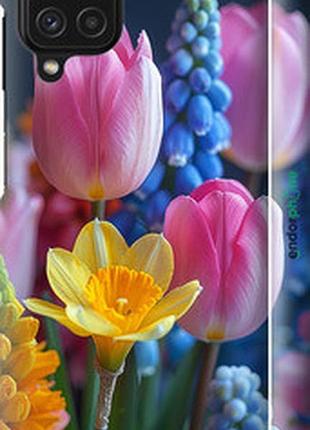 Чохол на samsung galaxy m32 m325f весняні квіти "6058m-2558-2448"