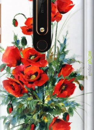 Чехол на nokia 6 2018 маки "523m-1386-2448"