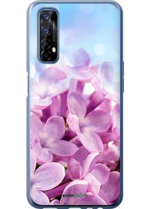 Чехол на realme 7 сирень "527u-2081-2448"