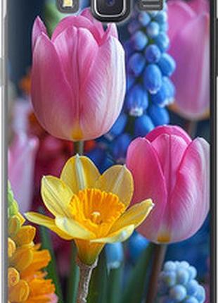 Чехол на samsung galaxy j7 j700h весенние цветы "6058u-101-2448"