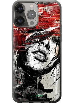 Чохол на iphone 13 pro max обличчя дівчини "1162t-2371-2448"
