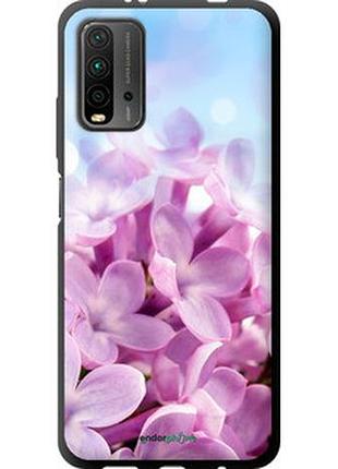 Чехол на xiaomi redmi 9t сирень "527b-2257-2448"