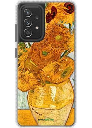 Чехол на samsung galaxy a52s 5g a528b винсент ван гог. подсолнухи "162pc-2583-2448"