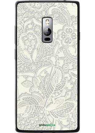 Чохол на oneplus 2 біле мереживо "4383u-386-2448"