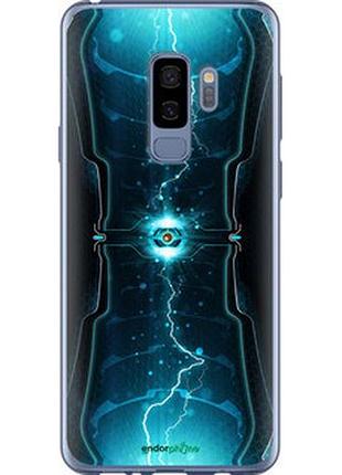 Чехол на samsung galaxy s9 plus молнии в цилиндре "120u-1365-2448"