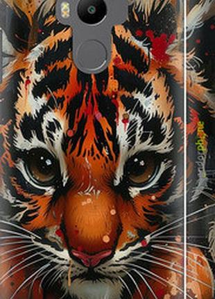 Чехол на xiaomi redmi 4 prime mini tiger "6052m-437-2448"