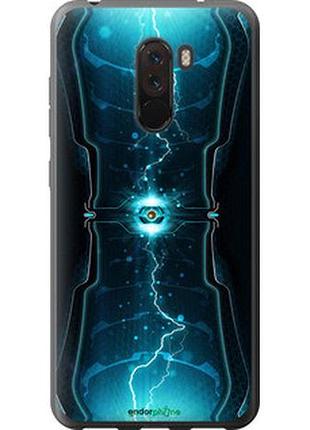 Чехол на xiaomi pocophone f1 молнии в цилиндре "120u-1556-2448"