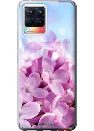 Чехол на realme 8 сирень "527u-2303-2448"
