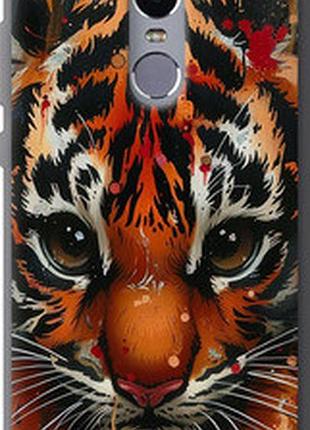 Чехол на xiaomi redmi note 4 mini tiger "6052u-352-2448"
