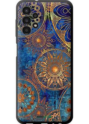 Чехол на samsung galaxy a13 a135f золотой узор "678b-2498-2448"