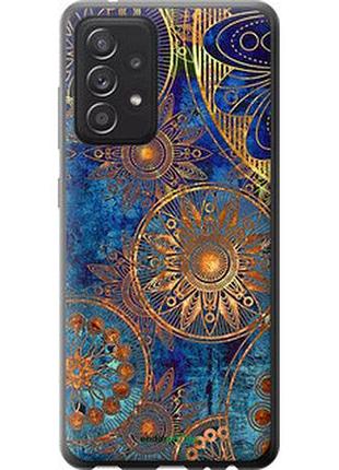 Чехол на samsung galaxy a52 золотой узор "678t-2251-2448"