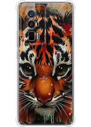Чехол на xiaomi poco f5 pro 5g mini tiger "6052sp-3193-2448"