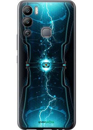 Чехол на infinix hot 12i молнии в цилиндре "120u-2863-2448"