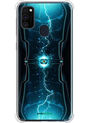 Чехол на samsung galaxy m21 m215f молнии в цилиндре "120sp-2016-2448"