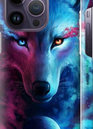 Чехол на iphone 14 pro арт-волк "3999m-2646-2448"