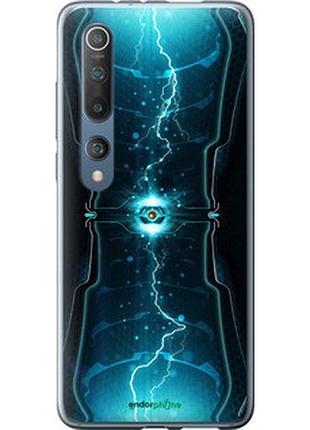 Чехол на xiaomi mi 10 pro молнии в цилиндре "120t-1870-2448"