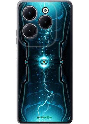Чехол на infinix hot 40 молнии в цилиндре "120u-3503-2448"